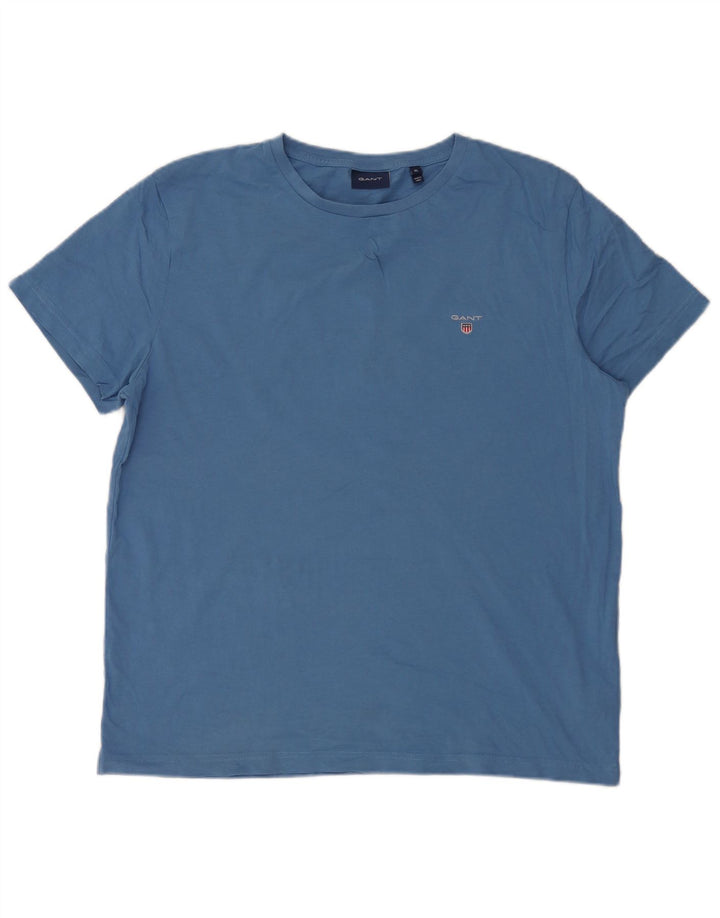 Ανδρικό T-Shirt Gant Top XL Μπλε βαμβακερό