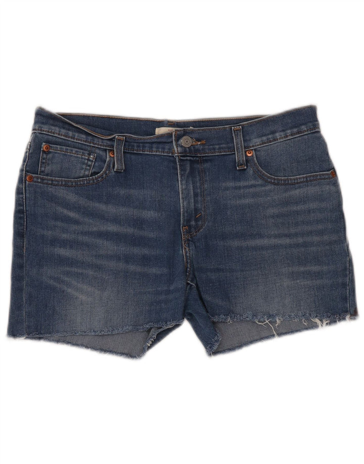 Γυναικείο τζιν σορτς Levi's W29 Μεσαίο μπλε βαμβακερό