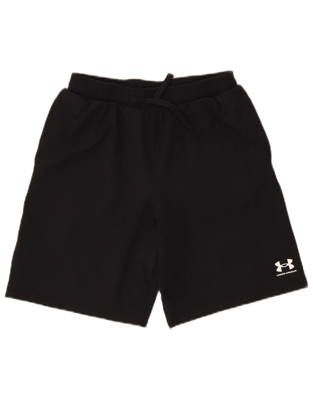 UNDER ARMOUR Boys Graphic Sport Shorts 11-12 Years Large Black Polyester