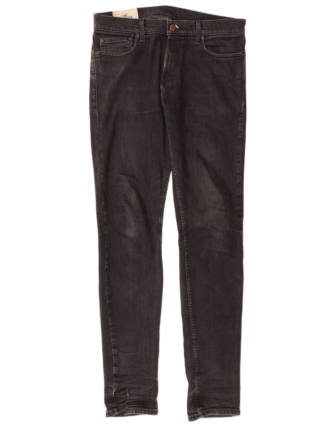 Ανδρικό Skinny Jeans HOLLISTER W32 L34 Μαύρο βαμβακερό