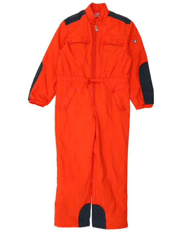 Ανδρική φόρμα σκι Fila UK 40 Medium Orange Colourblock Polyamide