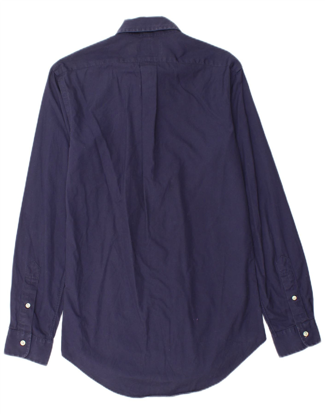 POLO RALPH LAUREN Ανδρικό πουκάμισο προσαρμοσμένης εφαρμογής XS Navy Blue Cotton