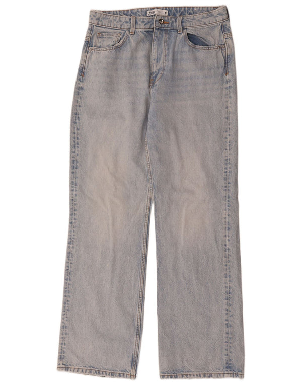 Zara Γυναικείο ψηλόμεσο τζιν EU 42 Large W32 L32 Μπλε βαμβακερό
