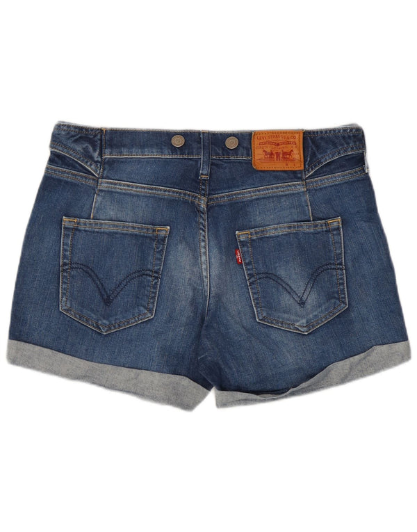 Γυναικείο τζιν σορτς Levi's W30 μεσαίο μπλε βαμβακερό