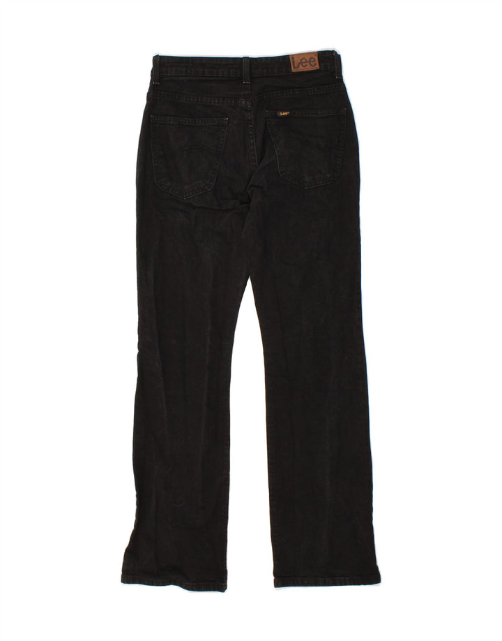 LEE Womens Cameron Straight Jeans W30 L28 Black Cotton Vintage Lee and Second-Hand Lee from Messina Hembry 