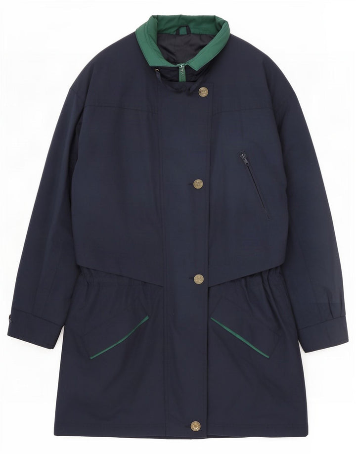 St. Bernard Γυναικείο αδιάβροχο μεγάλου μεγέθους UK 10 Small Navy Blue Polyester