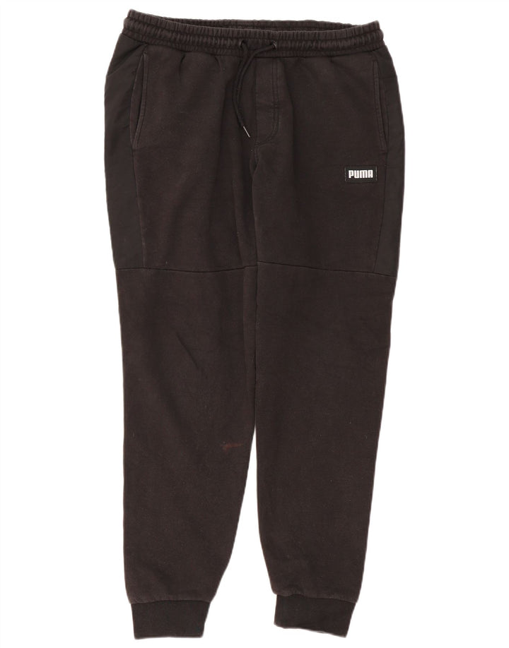 Ανδρική φόρμα Puma Παντελόνι Joggers Μεσαίο μαύρο βαμβακερό