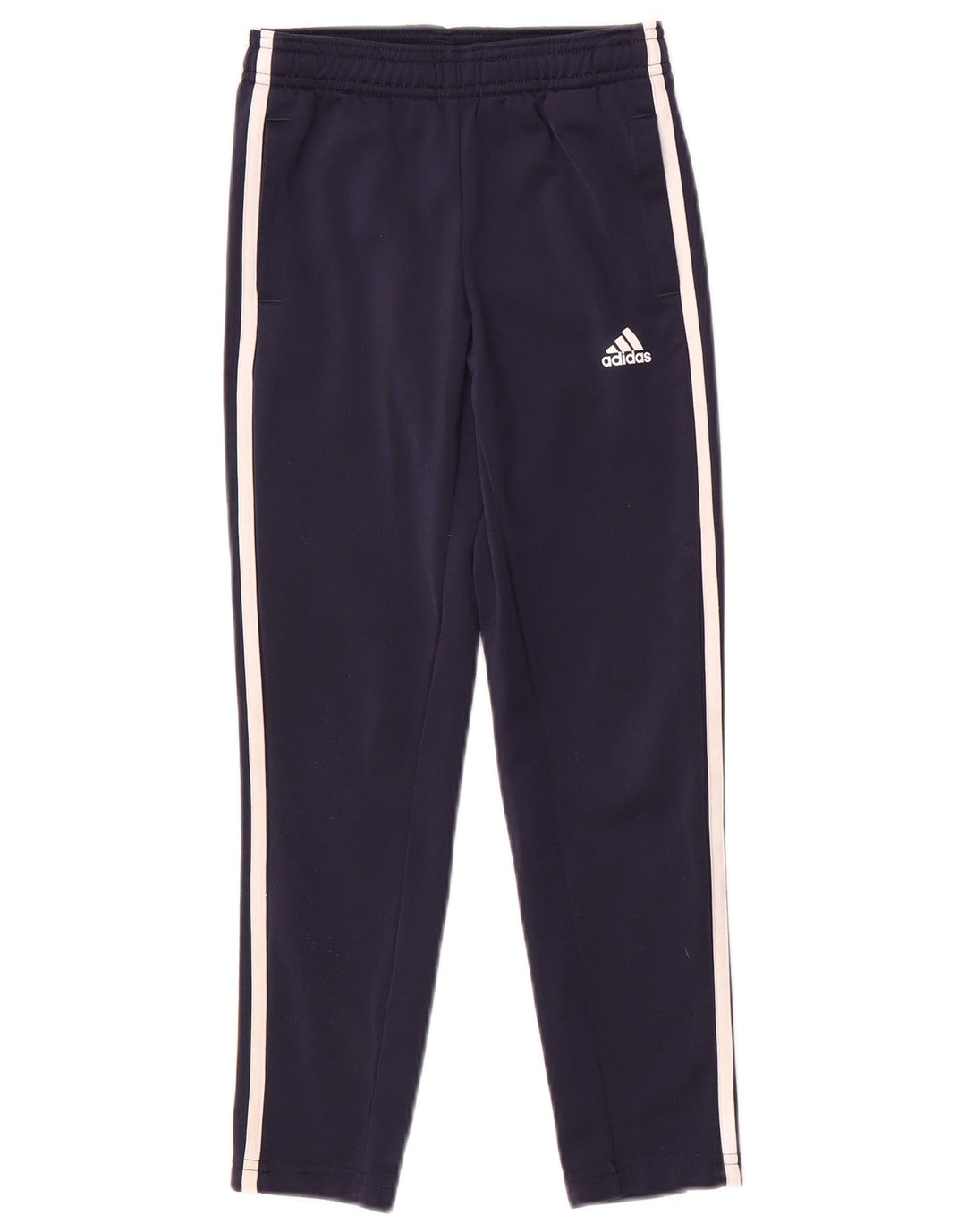 Παντελόνι αθλητικής φόρμας ADIDAS Boys 7-8 Years Navy Blue Polyester