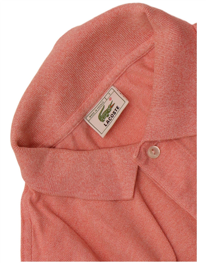 Ανδρικό πουκάμισο Polo Lacoste Νούμερο 7 2XL Ροζ