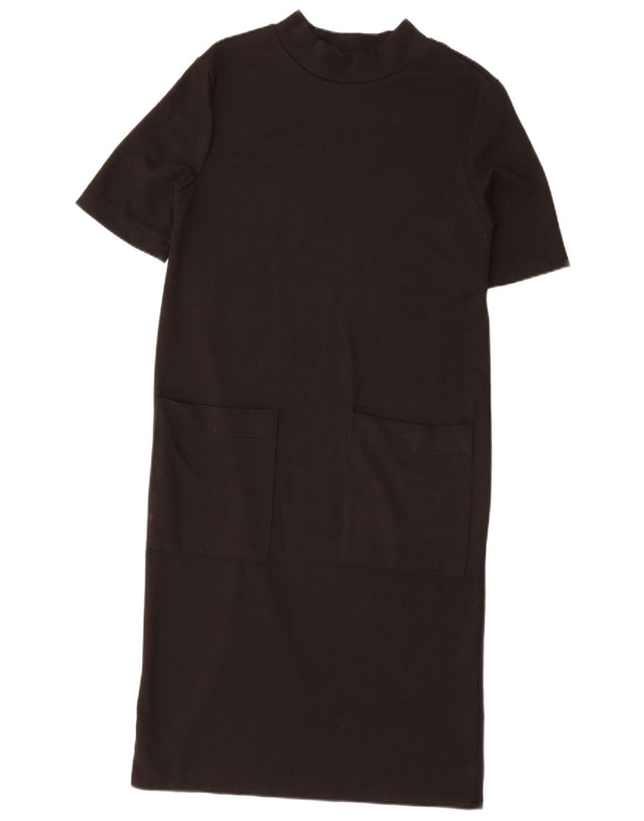 Zara Γυναικείο Φόρεμα Shift UK 10 Small Black