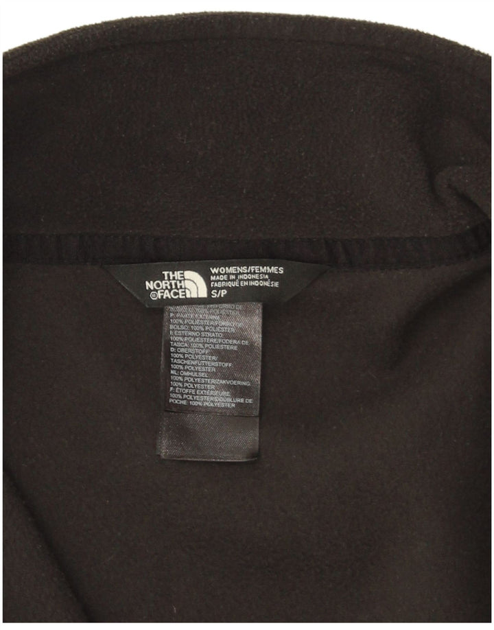 THE NORTH FACE Γυναικείο Fleece Jacket UK 10 Small Black Polyester