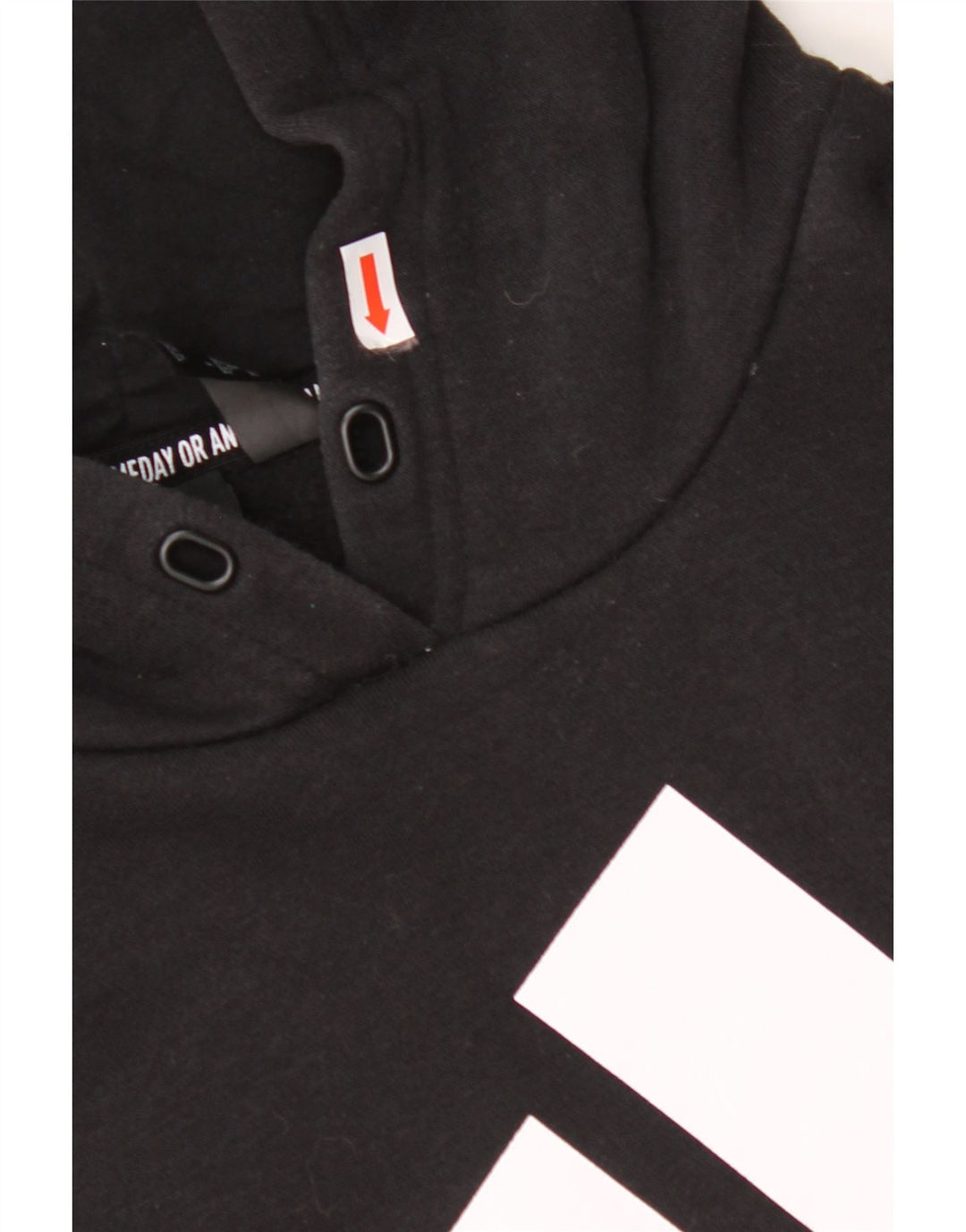 Γυναικείο γυναικείο κουκούλα με κουκούλα ADIDAS 24/26 24/26 2XL μαύρο βαμβακερό