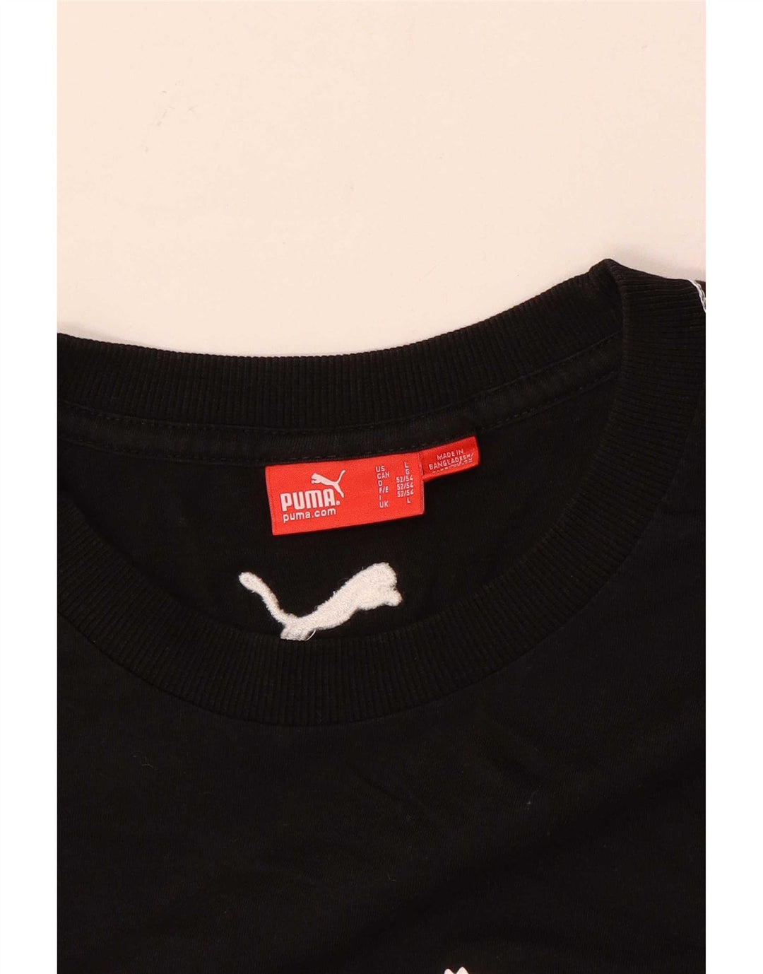 Ανδρικό γραφικό T-Shirt Puma Top Large Μαύρο