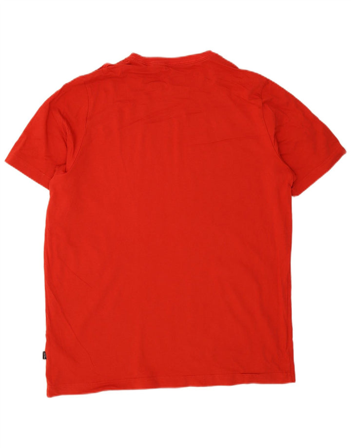 Ανδρικό γραφικό T-Shirt Puma Top μεγάλο κόκκινο βαμβακερό