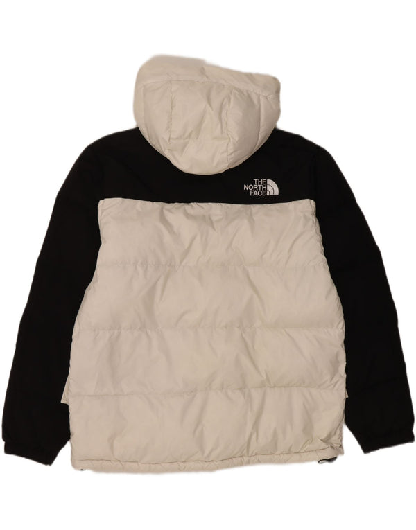 Ανδρικό μπουφάν με κουκούλα North Face UK 40 Large White Colourblock