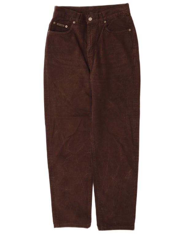 Γυναικείο Ψηλόμεσο τζιν Calvin Klein Loose Fit W28 L28 Καφέ βαμβακερό