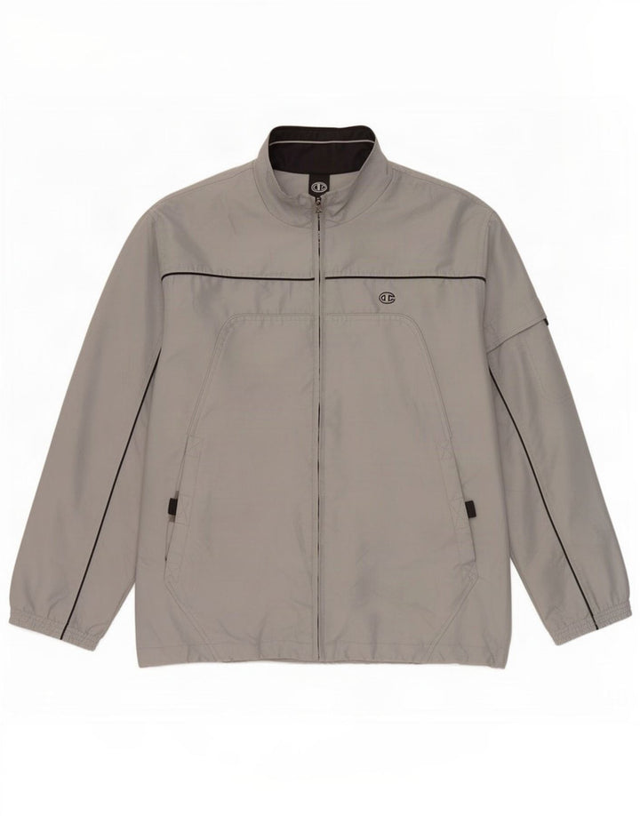 Ανδρική φόρμα Champion Top Jacket Μεσαίο Γκρι Πολυεστέρας