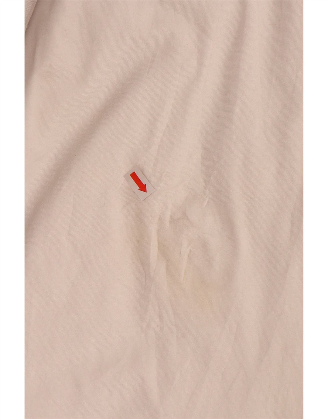 Γυναικείο Longline γραφικό μπλουζάκι ADIDAS Top UK 22 XL Λευκό βαμβακερό