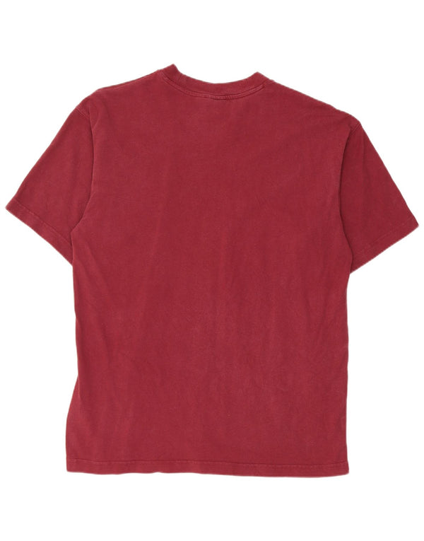 Ανδρικό T-Shirt Adidas Top Μικρό Βουργουνδί Βαμβακερό
