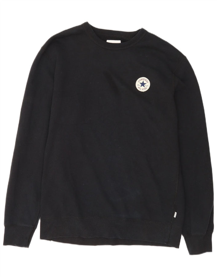 Ανδρική φούτερ Converse Chuck Taylor Jumper Large Navy Blue Cotton