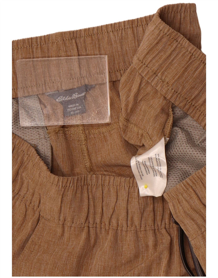 Ανδρικό αθλητικό σορτς Eddie Bauer XL καφέ πολυεστέρας