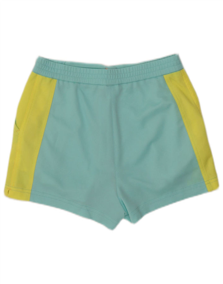 ELLESSE Γυναικείο σορτς casual IT 44 Medium W32 Blue Colorblock Polyester