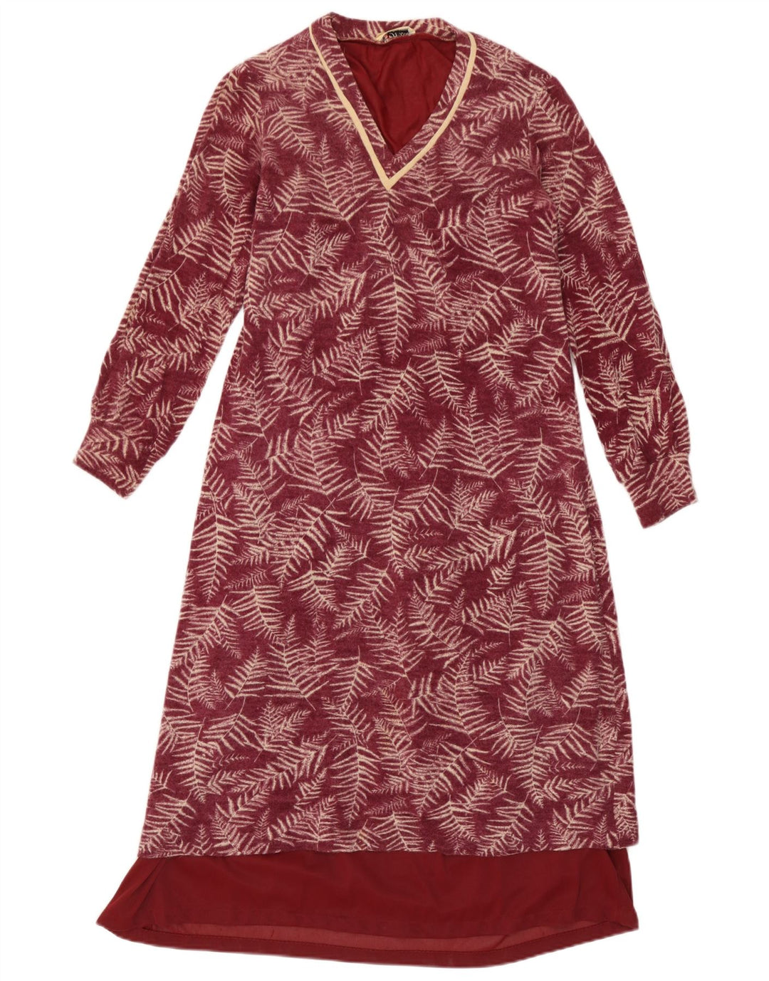 Hilton Γυναικείο Σετ 2 τεμαχίων UK 10 Small Burgundy Floral