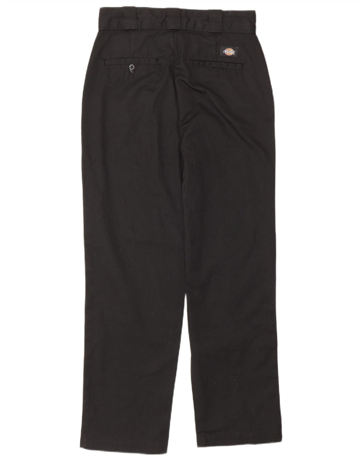 DICKIES Γυναικείο ίσιο παντελόνι Chino W27 L26 Μαύρο πολυεστέρα