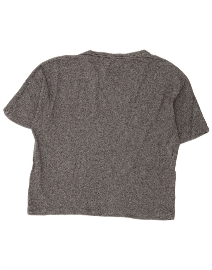 Cos Ανδρικό T-Shirt Top Μικρό Γκρι Βαμβακερό