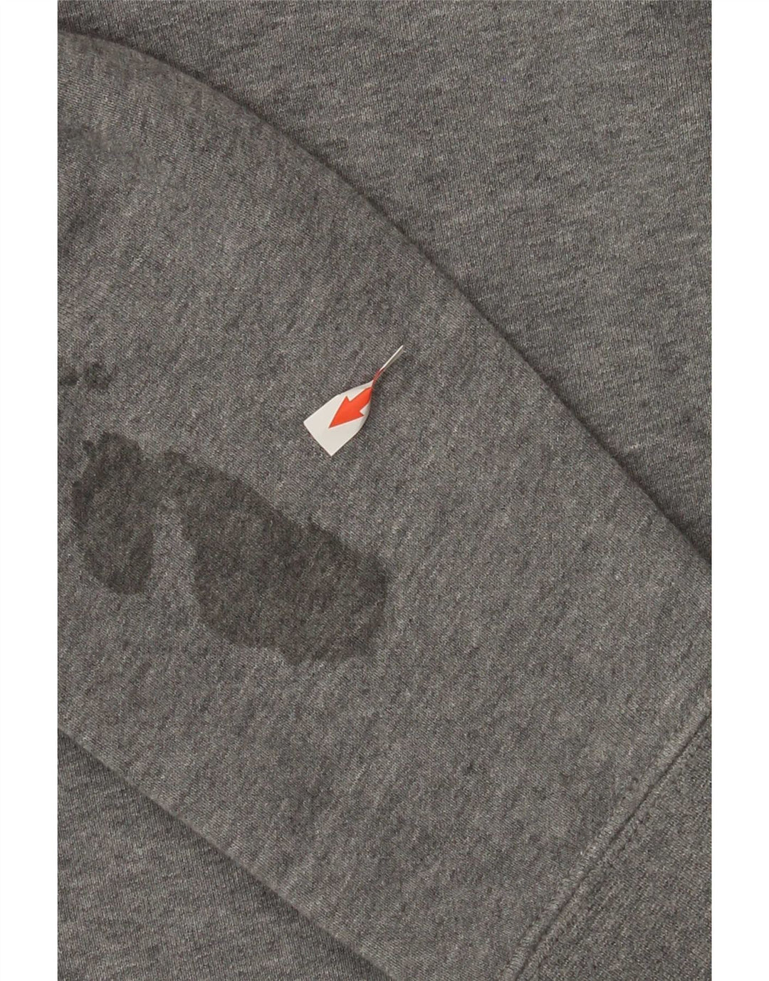 Ανδρικό γραφικό φούτερ Nike Jumper με μεγάλο γκρι χρώμα, βαμβακερό