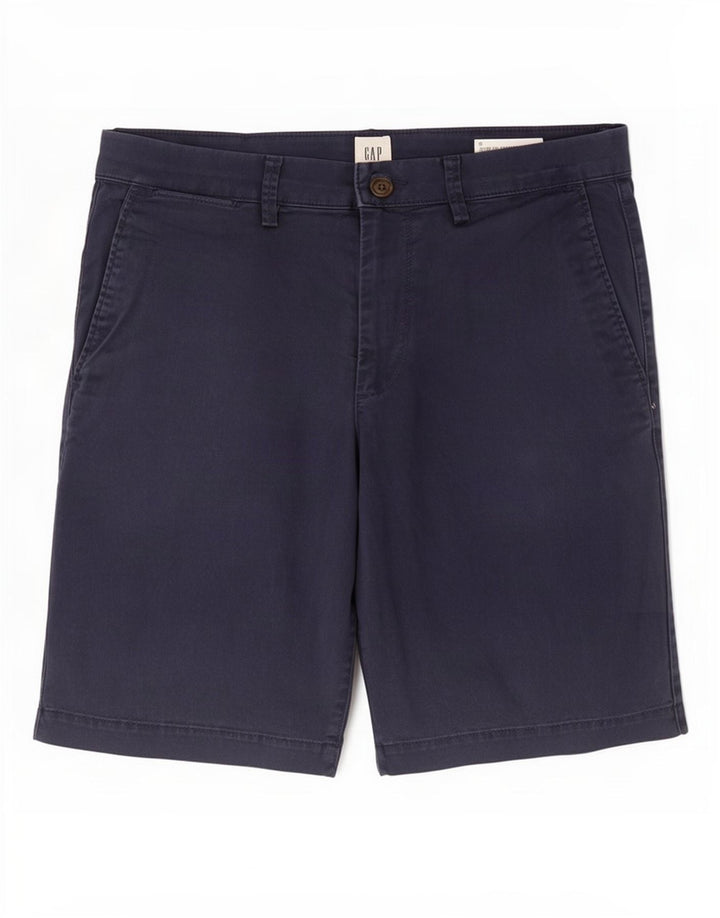 Gap Ανδρικό Χακί Σορτσάκι Chino Medium W30 Navy Blue Cotton