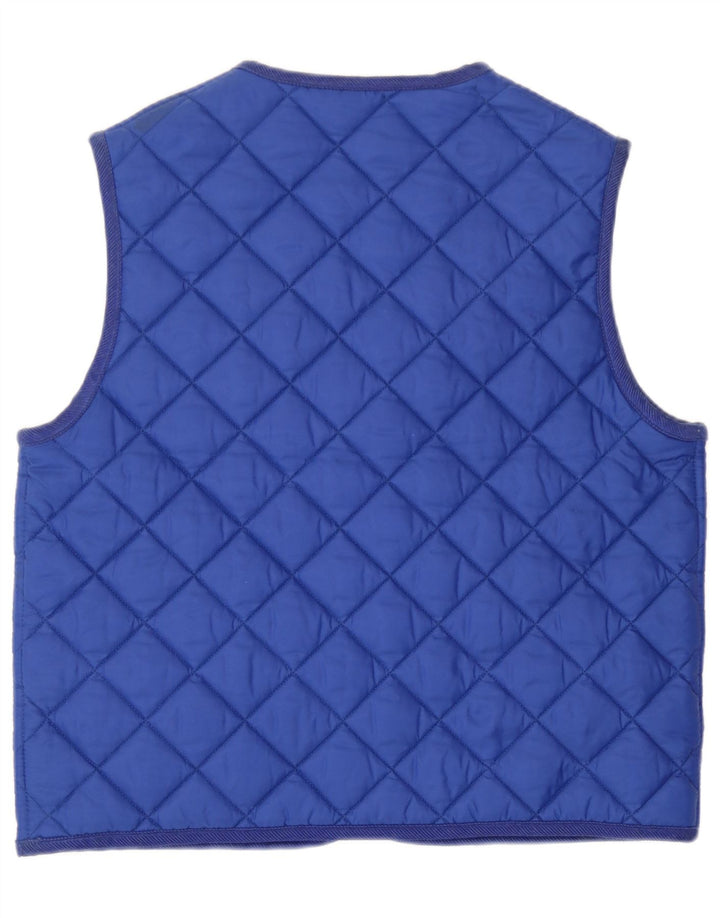 Benetton Γυναικεία καπιτονέ Gilet UK 18 XL Blue Polyamide