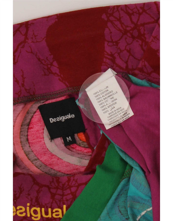 Γυναικεία φούστα Desigual A-Line Medium W30 Πολύχρωμη Γεωμετρική Βαμβακερή