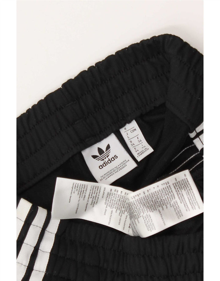 Γυναικείο αθλητικό σορτς Adidas UK 8 μικρό μαύρο πολυεστέρα