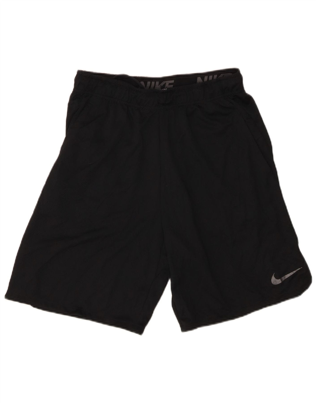 Ανδρικό αθλητικό σορτς Nike Dri Fit από μεσαίο μαύρο πολυεστέρα