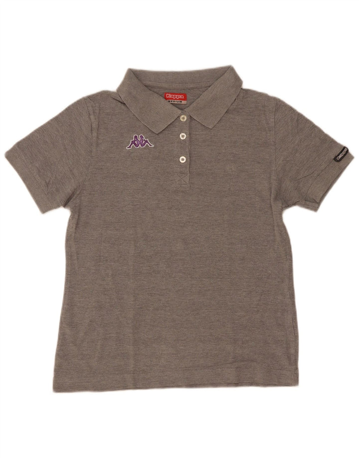 Kappa γυναικείο μπλουζάκι πόλο UK 12 Medium Grey