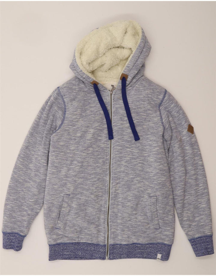Γυναικείο μπουφάν Sherpa με κουκούλα Animal UK 10 Small Blue Flecked Cotton