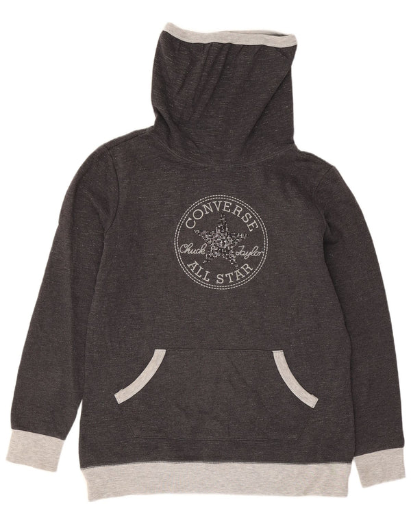 Γυναικείο γραφικό φούτερ Converse Jumper UK 10 Small Grey Colourblock