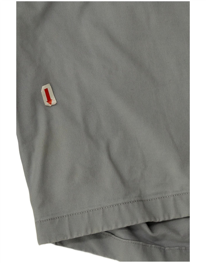 Ανδρικό σορτς Chino BONOBOS W38 XL Γκρι βαμβακερό