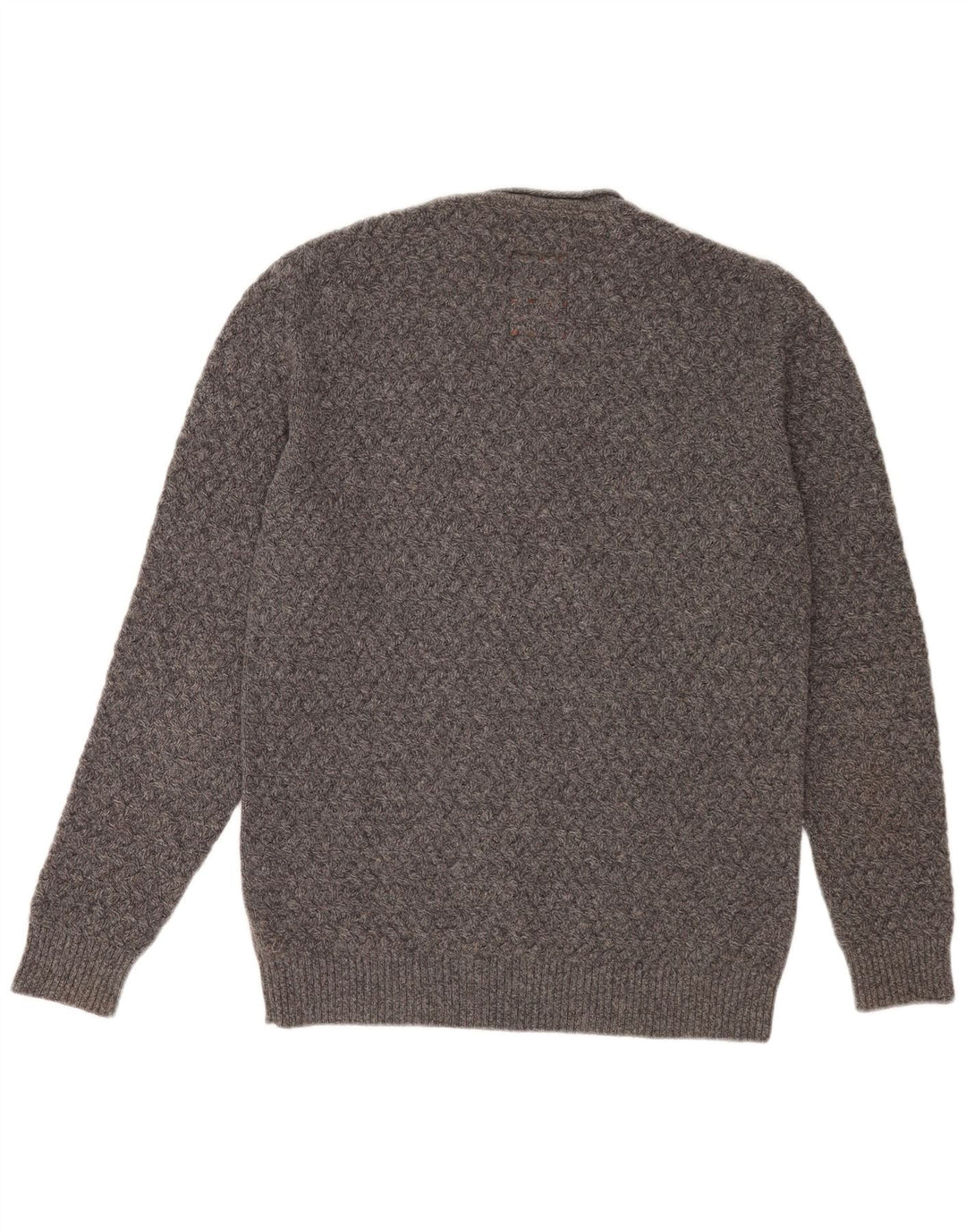 Ανδρικό πουλόβερ Barbour Crew Neck Jumper Μικρό Γκρι Μαλλί