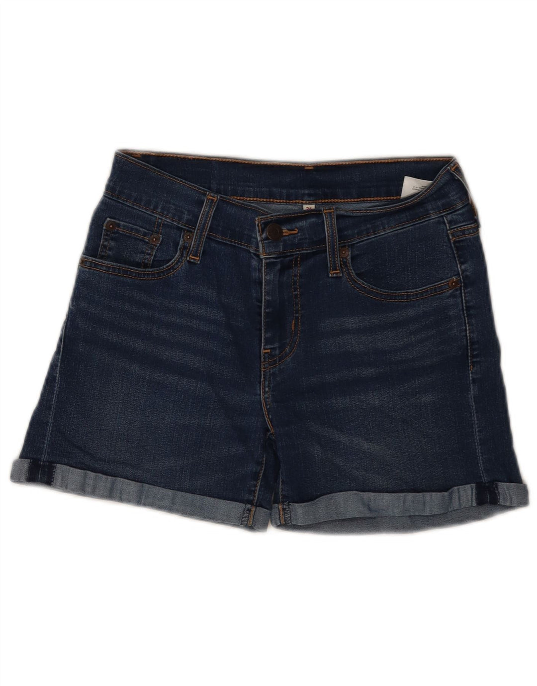 Γυναικείο τζιν σορτς Levi's W26 Μικρό Navy Blue από βαμβάκι