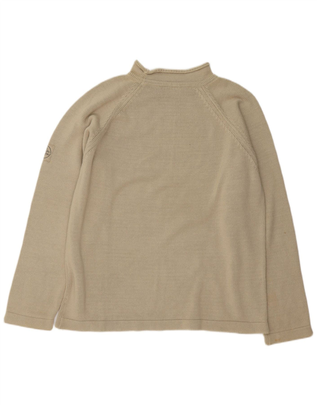 Ανδρικό πουλόβερ Murphy & Nye Sailmakers Turtle Neck Jumper Βαμβακερό μεσαίο μπεζ