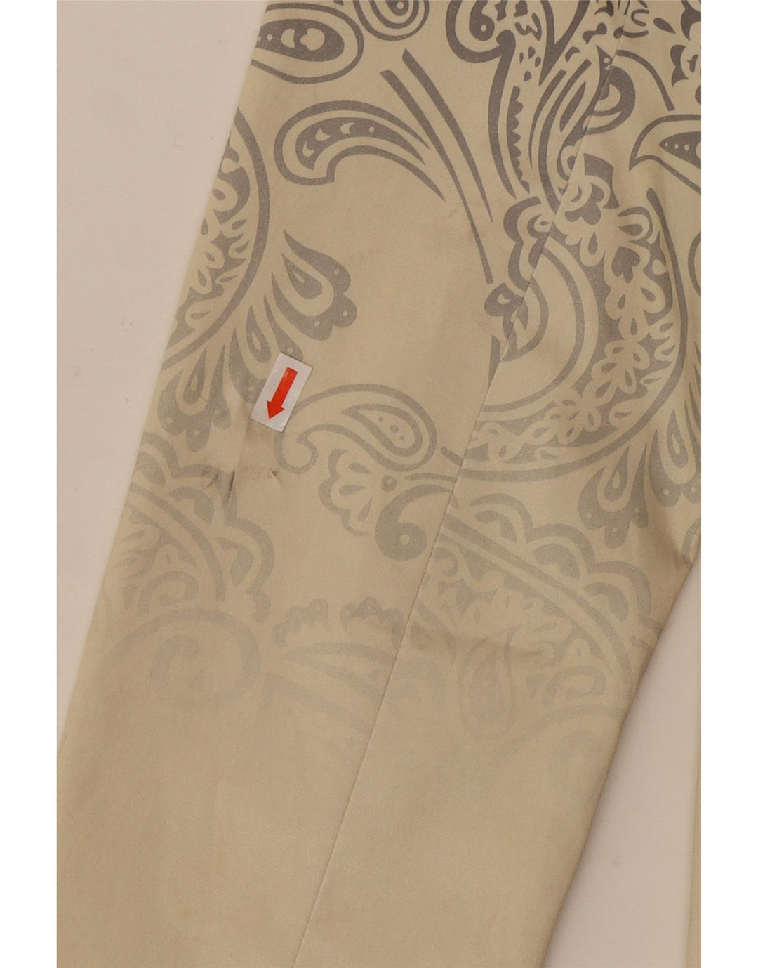 Γυναικείο πανωφόρι Desigual EU 40, μεσαίο λευκό βαμβακερό Paisley