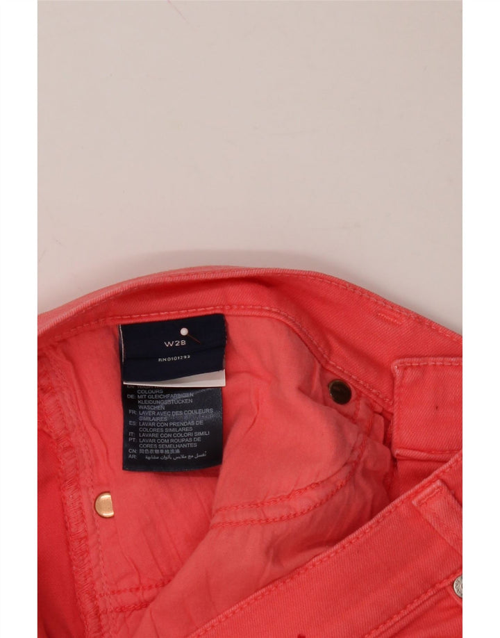 GANT Womens Cropped Jeans W28 L26 Pink Cotton Vintage Gant and Second-Hand Gant from Messina Hembry 