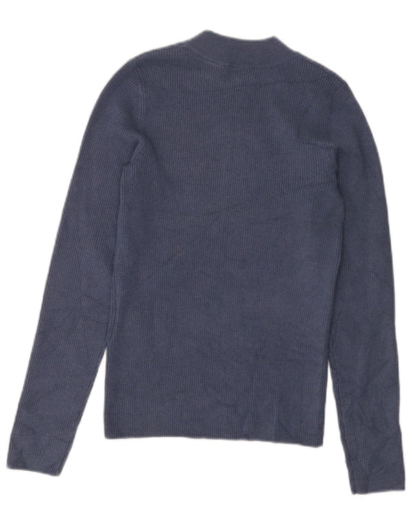Γυναικείο πουλόβερ LEVI'S Crew Neck Jumper UK 8 Small Navy Blue Acrylic