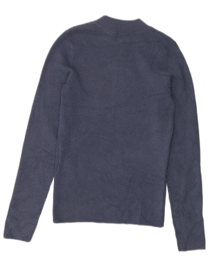 Γυναικείο πουλόβερ LEVI'S Crew Neck Jumper UK 8 Small Navy Blue Acrylic