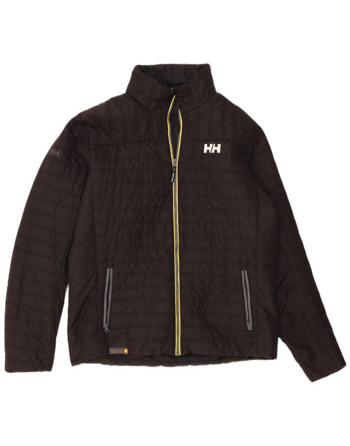 HELLY HANSEN Ανδρικό μπουφάν UK 42 XL Μαύρο Πολυεστέρας