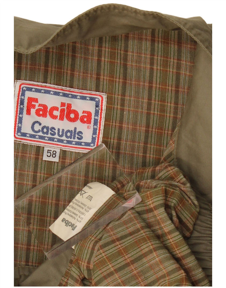 Ανδρικό μπουφάν FACIBA Bomber IT 58 4XL Khaki Polyester