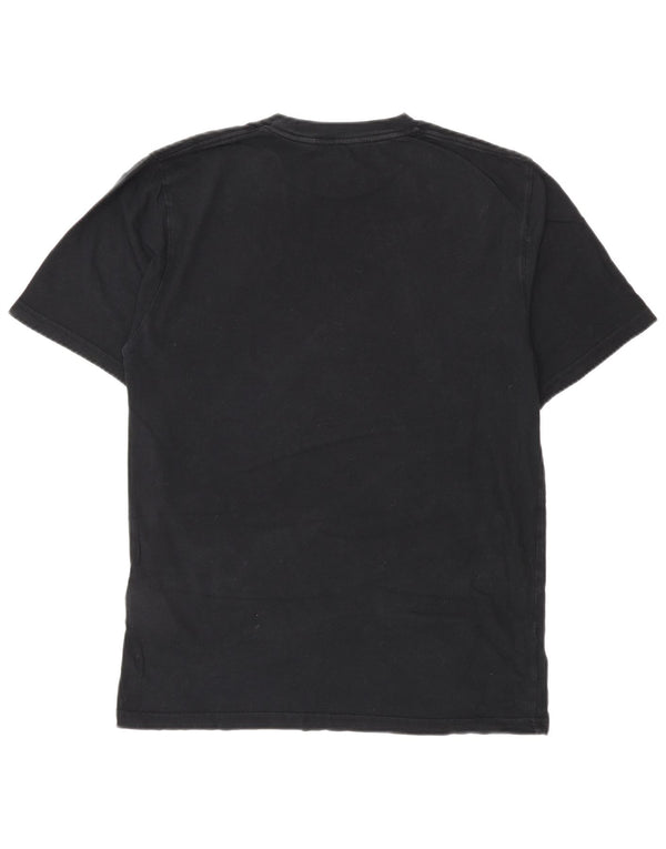 Βανς Γυναικεία Προσαρμοσμένη Εφαρμογή Γραφικό T-Shirt Top XL Μαύρο βαμβακερό