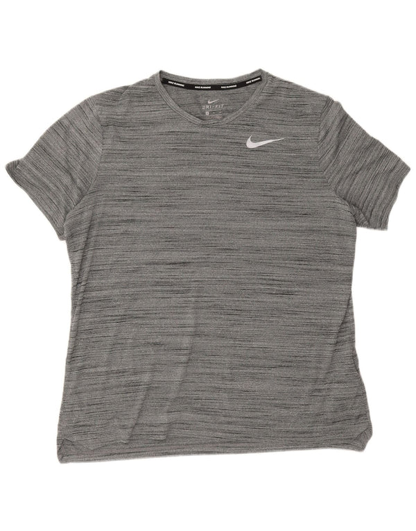 Ανδρικό T-Shirt Nike Dri Fit Top XL με γκρι φλύκταινες πολυεστέρα